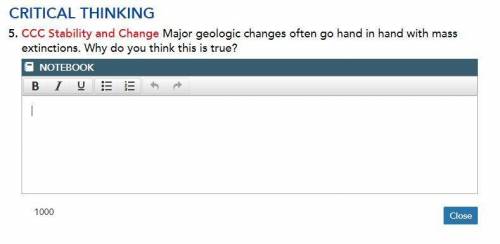 CCC Stability and Change Major geologic changes often go hand in hand with mass extinctions. Why do