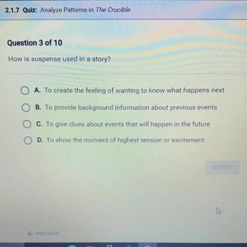 How is suspense used in a story?