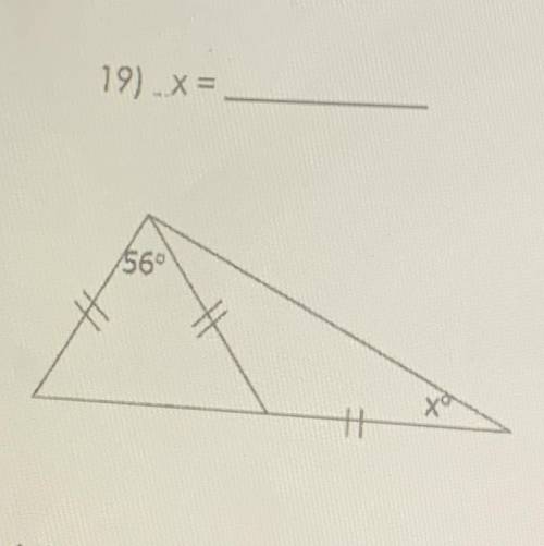 How do i find x??????