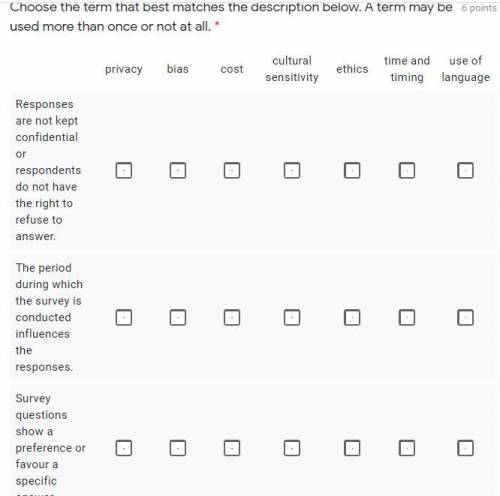 EASY PLEASE HELP ME MATCH WITH THE DEFINITION