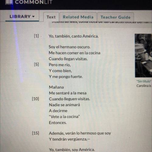 Cual es el mesaje de este poema Yo, tambien