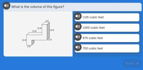 What is the volume of this figure?