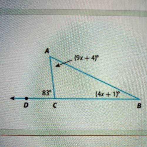 What is the value of x?