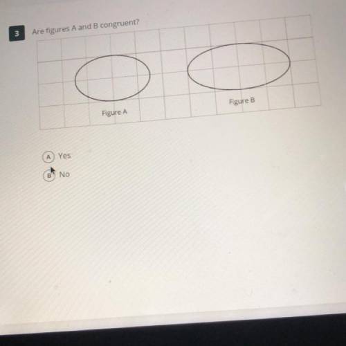 Are figures A and B congruent?