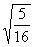 DIVIDING RADICALS
Please simplify the pictures shown below