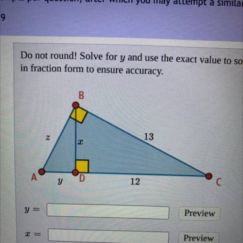 Can someone help find x, y, and z