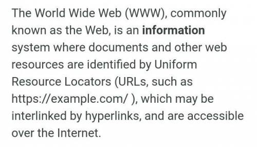Information about www