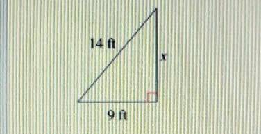 Find the missing side lengths and it's converse​