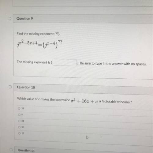 Find the missing exponent(??) Please some help I need the answer hurry please