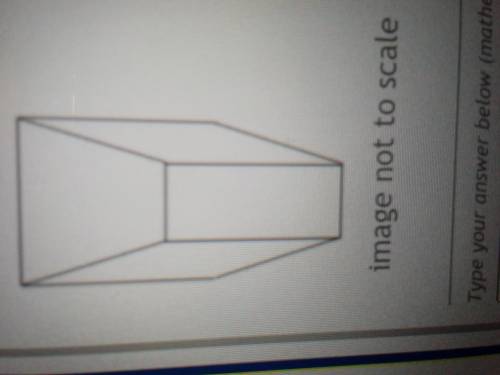 Volume: 312 cubic inches

Height: 13 inches
What is the Top Area of the 4-sided prism shown below?