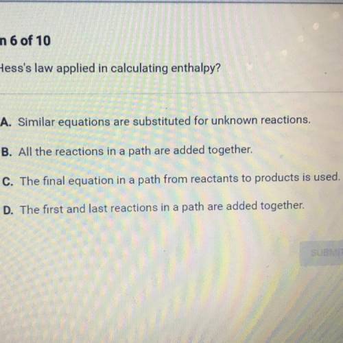 How is hess's law applied in calculating enthalpy