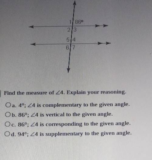 Indicate the answer choice that best completes the statement or answers the question​