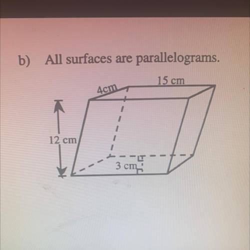 Find the volume.
pleaseee help i'm struggling