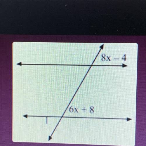 Find the measure of angle 1