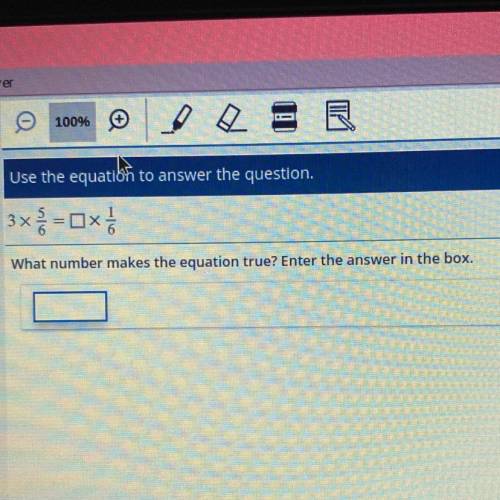 Use the equation to answer the question.
3. = 0 x 7/8
What number makes the equation true?