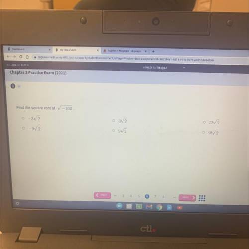 Find the square root of -162 and please explain your answer