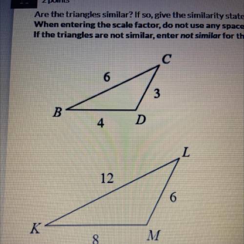 I need help please scale factor