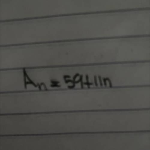 I need help finding the first five terms of the following explicit formula and the sequence