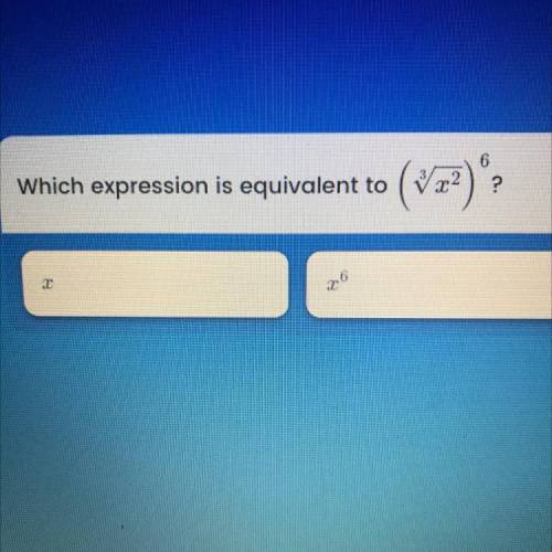 A. x
B. x^6
C. x^9
D. x^4