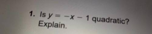 Identifying quadratics,
Please help.