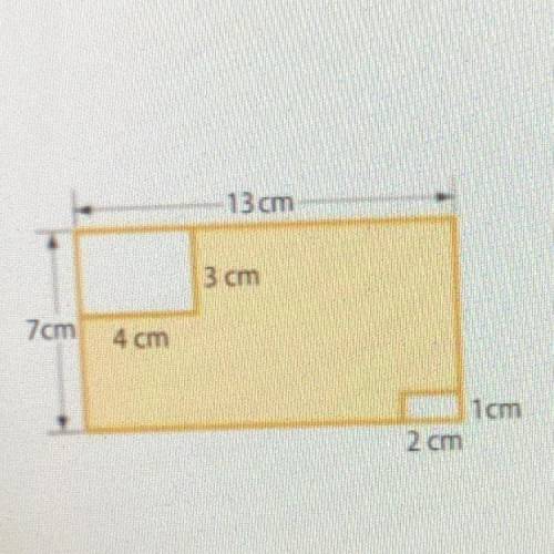 Find the area of each figure. Round to the nearest tenth if necessary