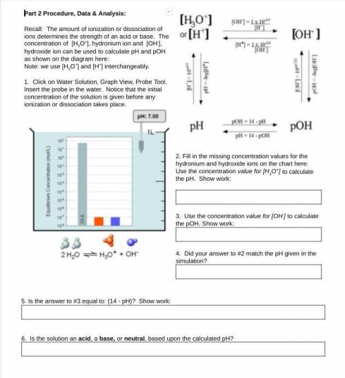 Acid Bases PhET- (it's due today, please answer fast)

2. Fill in the missing concentration values