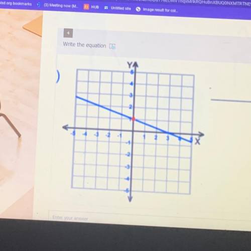 Write the equation
its a graph please help