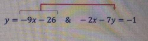 Solving by substitution​