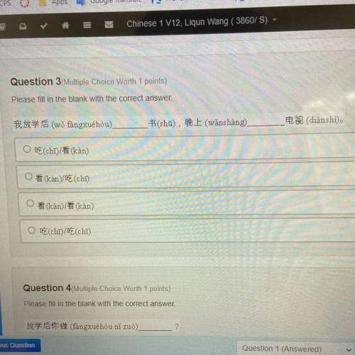 Chinese I need help please ASAP!