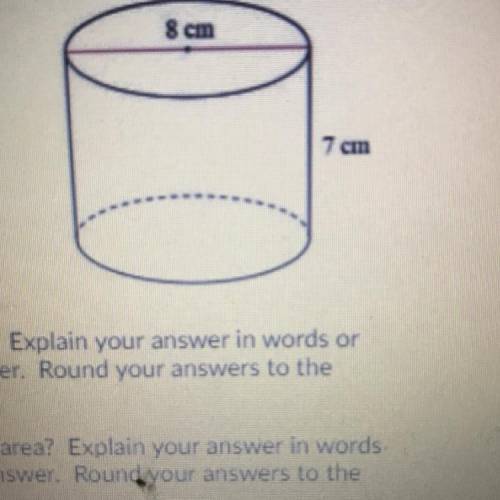 What’s the volume and surface area?