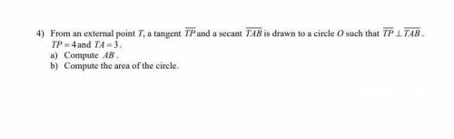 Pls help (geometry - circles)