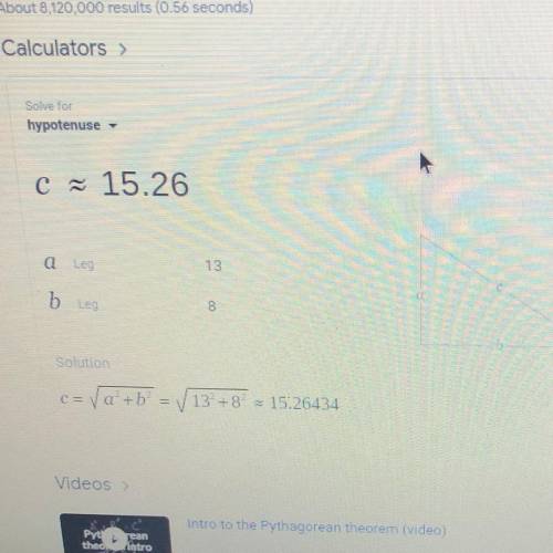 Use the Pythagorean theorem to find z.