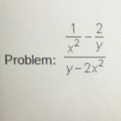 Mrs.Cho wrote the following problem on the board,