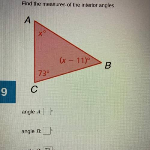 Helpp only for angle A and B thx !