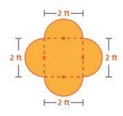 What is the area of the figure? Use 3.14 for pi.
NEED HELP ASAP 
THANKS