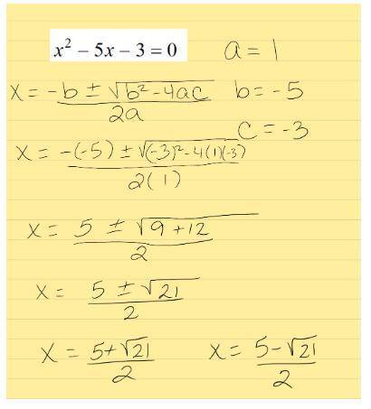 Describe the error in the work below.