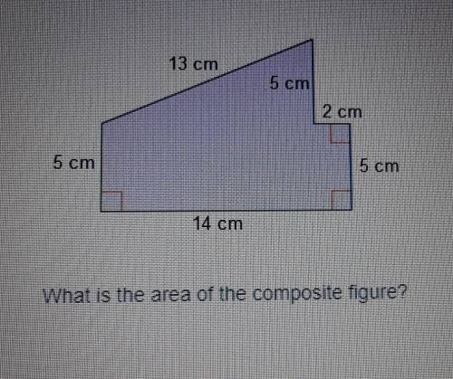 What is the area of the composite figure?