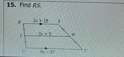 Polygons & quadrilaterals on trapezoids. find the missing measures ​