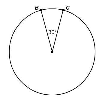 PLEASE MATH HELP!!

A 30º sector in a circle has an area of 35yd^2
What is the area of the circle