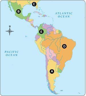 What is not a country of Latin America?