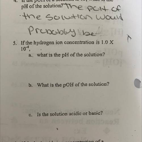 I need help with question 5