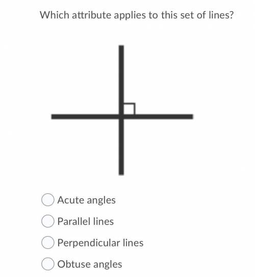 Which attribute applies to this set of lines?