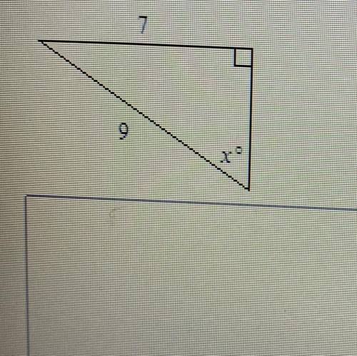 Find the value of X. Round to the nearest degree.