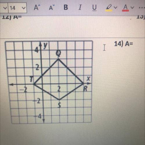 I Have To Find The Area &’ Round It To The nearest tenth But I Don’t Know How For This