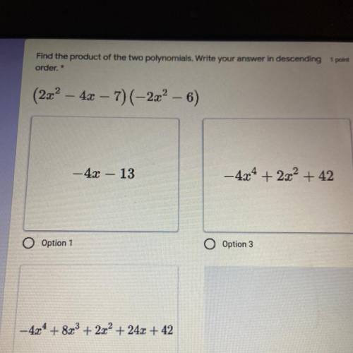 ALGEBRA 1:

* see picture * 
please somebody help me, if you’re correct i’ll give you an extra 50