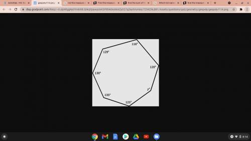 Find the measure of y.
145°
130°
129°
134°