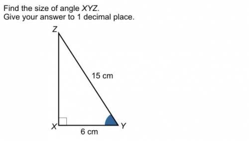 Not 100% sure how to work out the angle please help :')