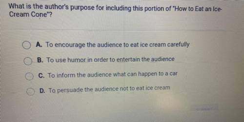 Read this passage:

Melted ice cream, children, is a fluid that is eternally sticky.
One drop of i