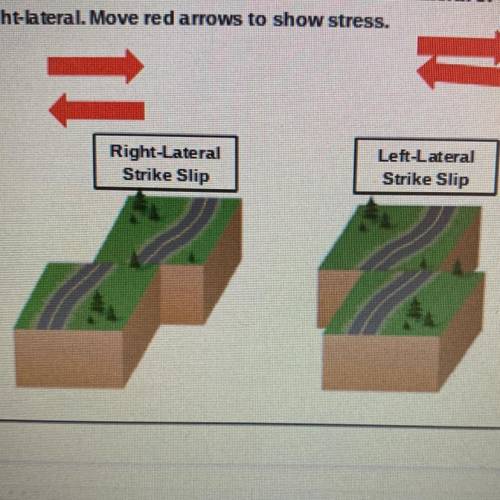 How can you identify a left-lateral strike-slip fault from a right-lateral strike-slip fault?