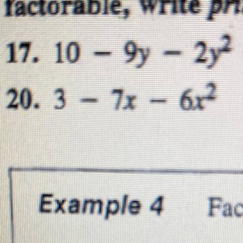 Please help with number 20